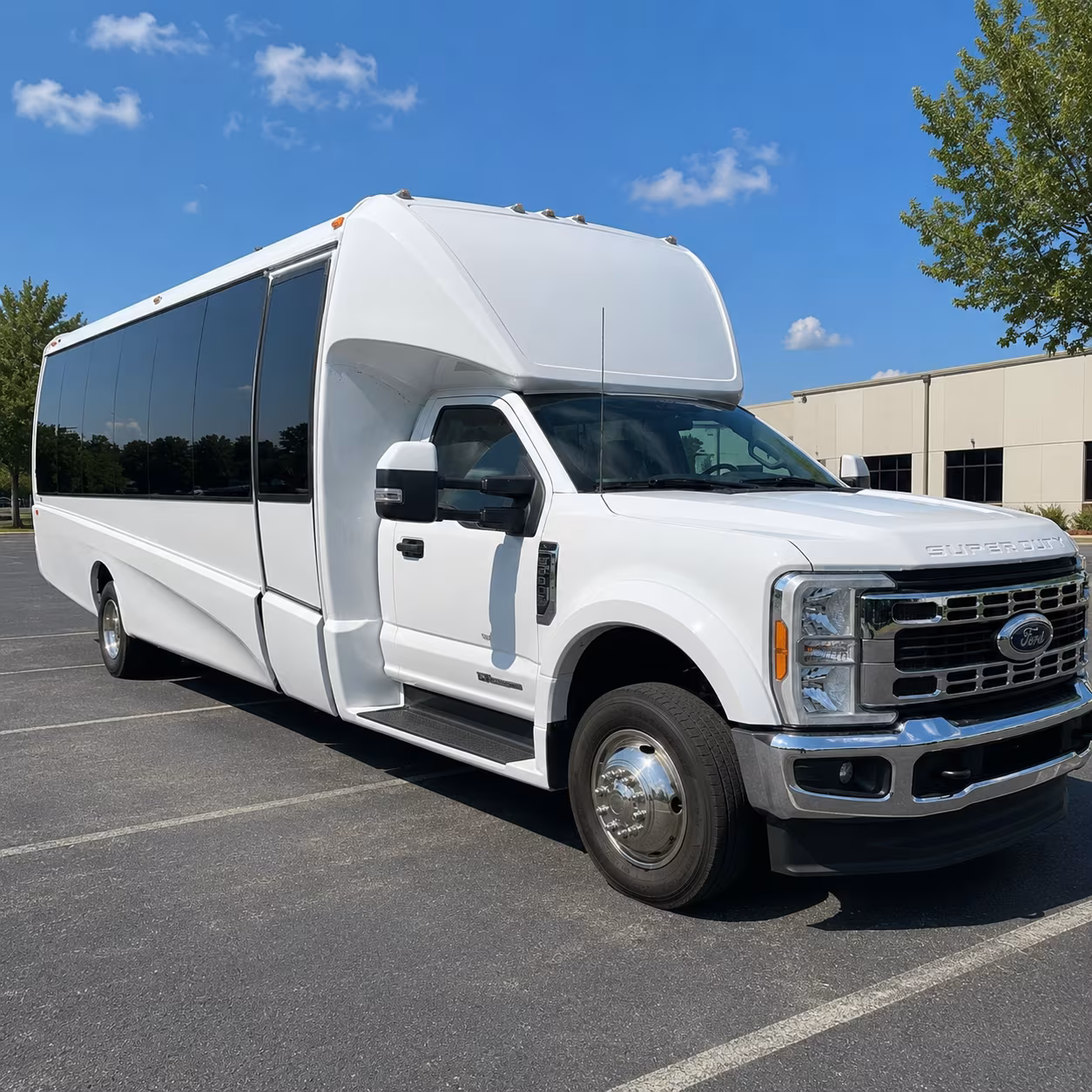 bus rentals for corporate groups visiting shasta dam and industrial sites