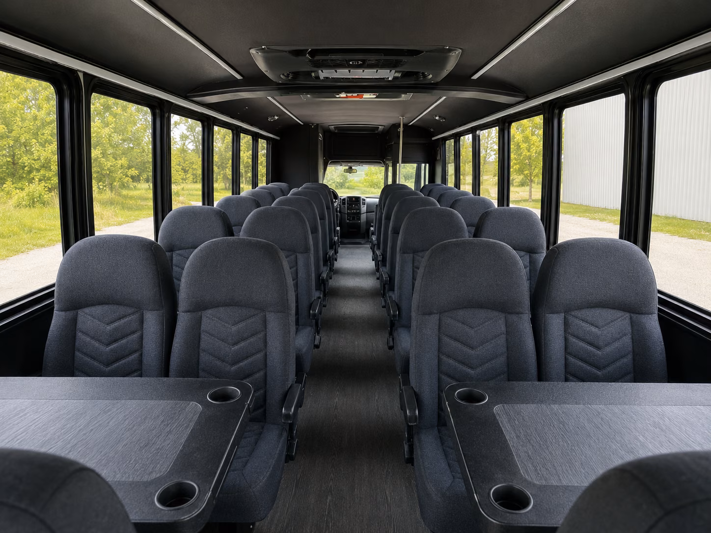 bus rentals for shasta college knights and local redding sports