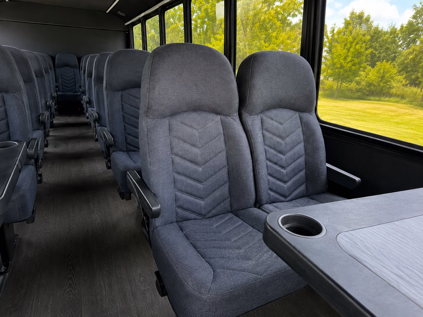 long distance charter buses for redding fans traveling to away games