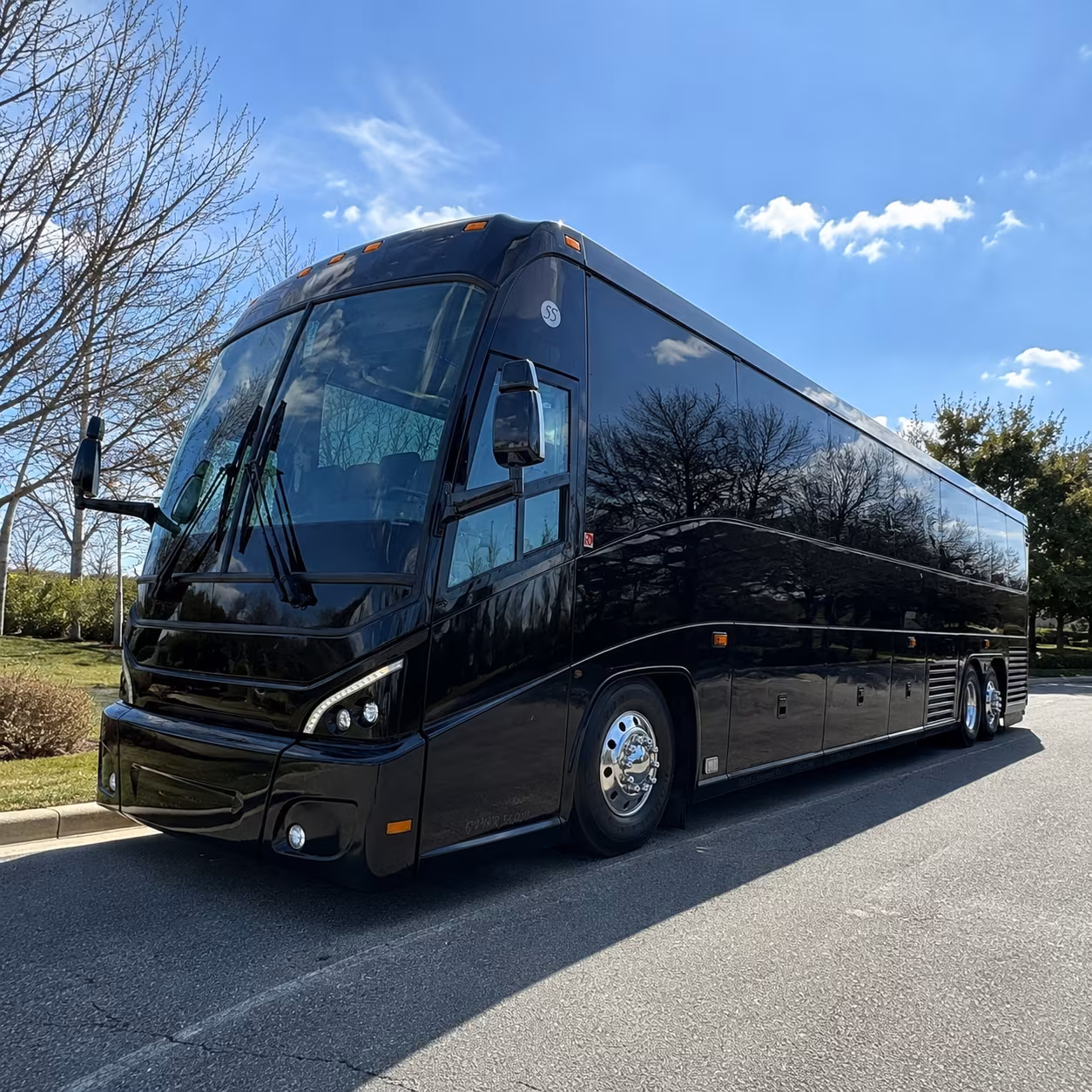 redding bus rentals
