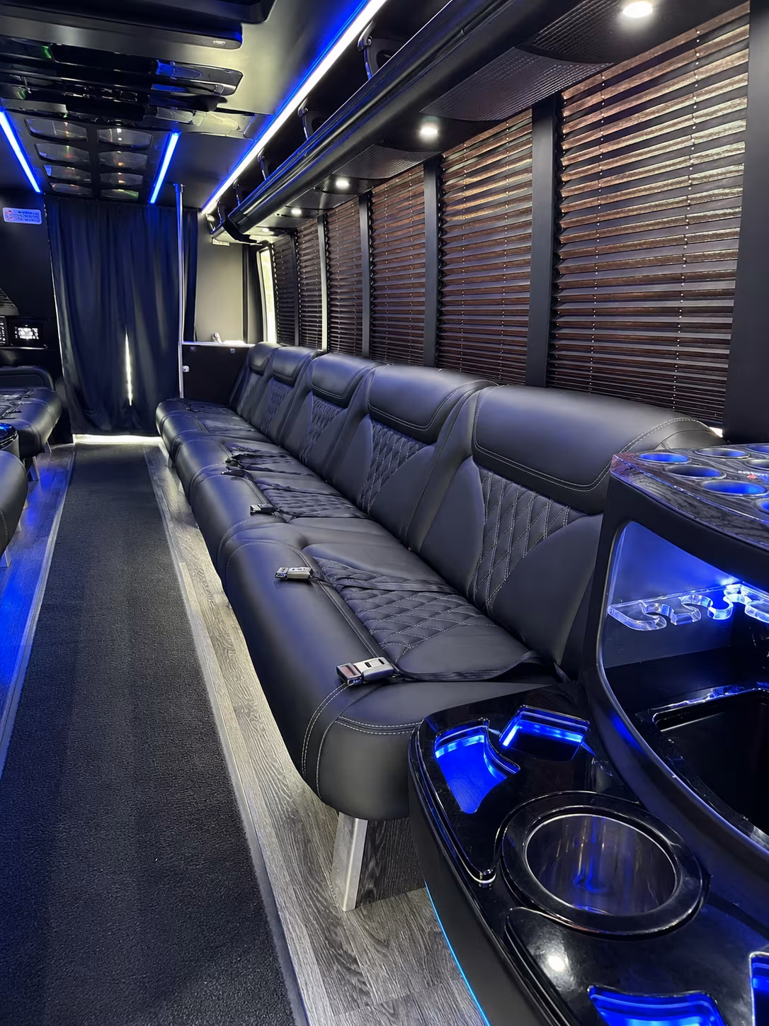 redding night out party bus rental