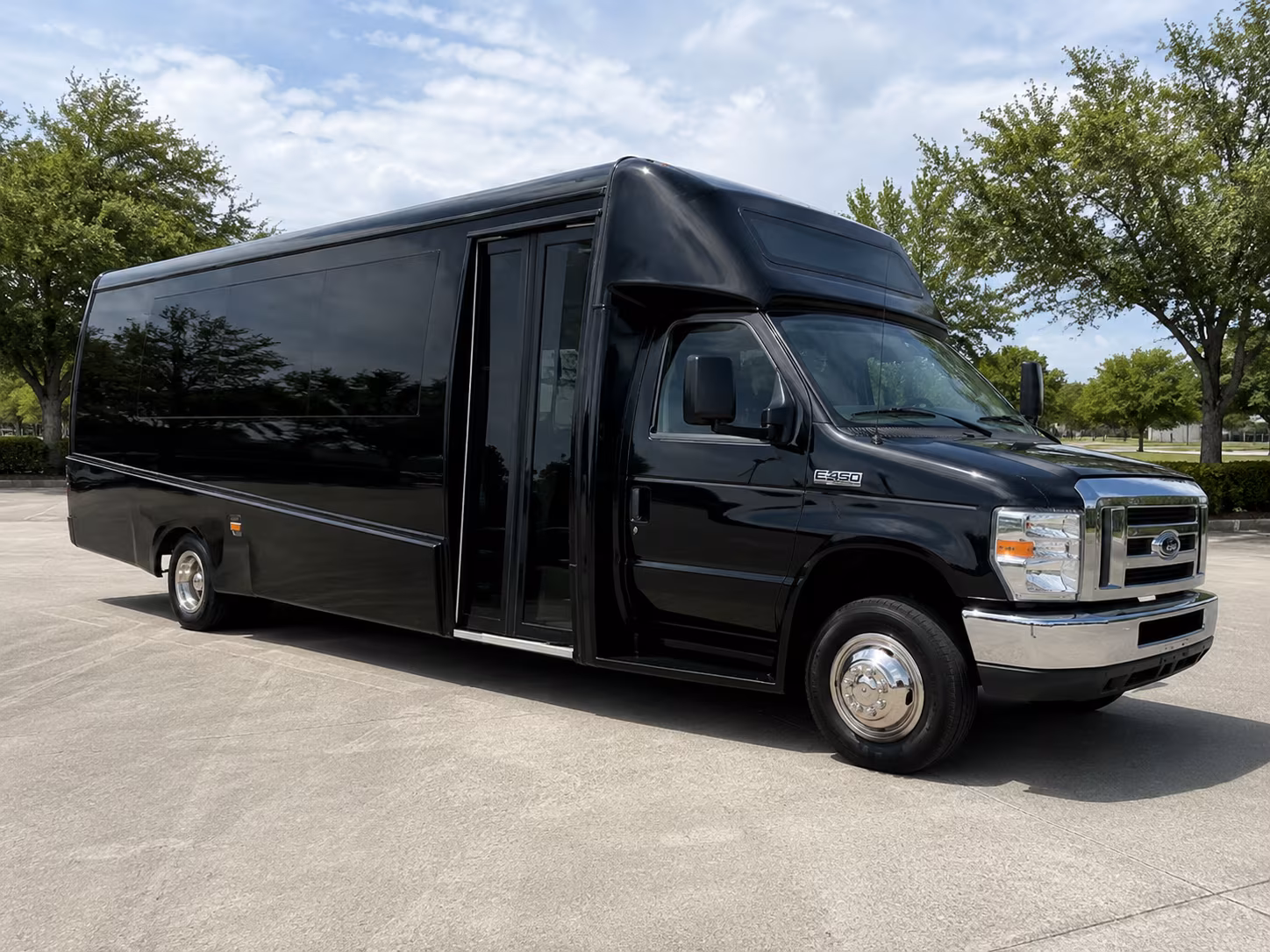redding sporting event transportation onboard seating