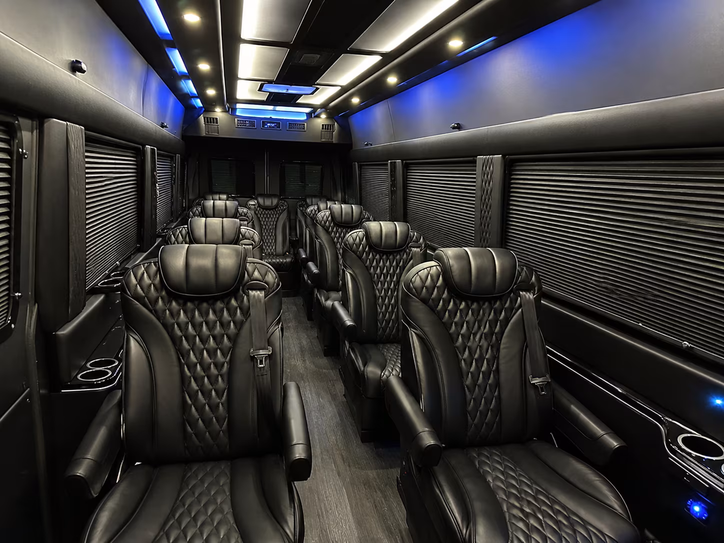 redding sprinter van with driver interior