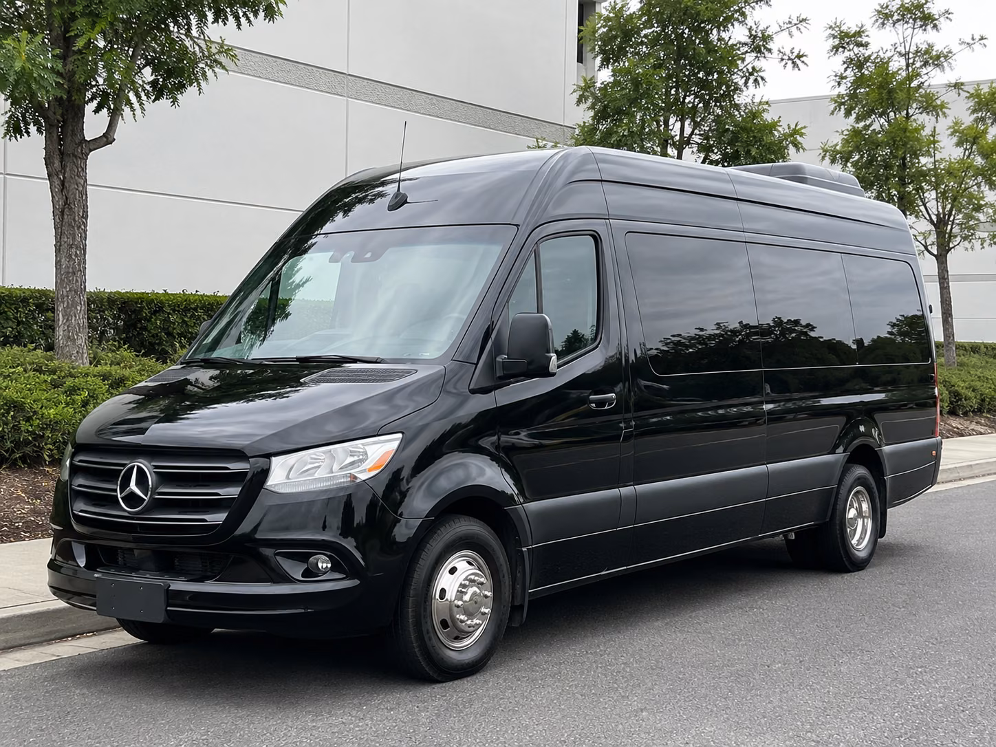 redding sprinter van with driver
